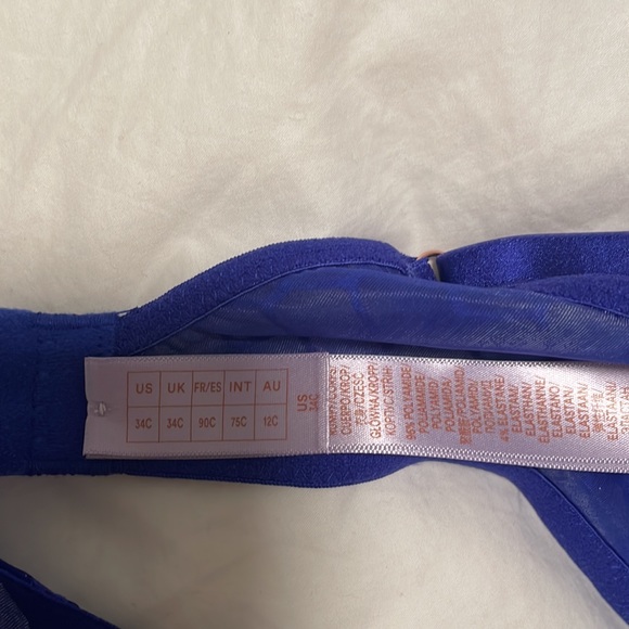 Baroque Bondage Unlined Balconette Bra (SavagexFenty) - size 34C - Picture 4 of 4